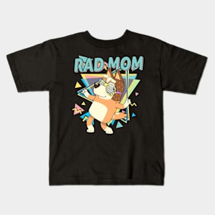 rad mom vintage Kids T-Shirt